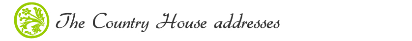 The Country House addresses